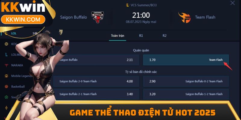 Game thể thao điện tử hot trong năm 2025